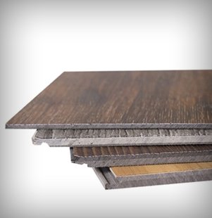 LVT size, thickness and width options