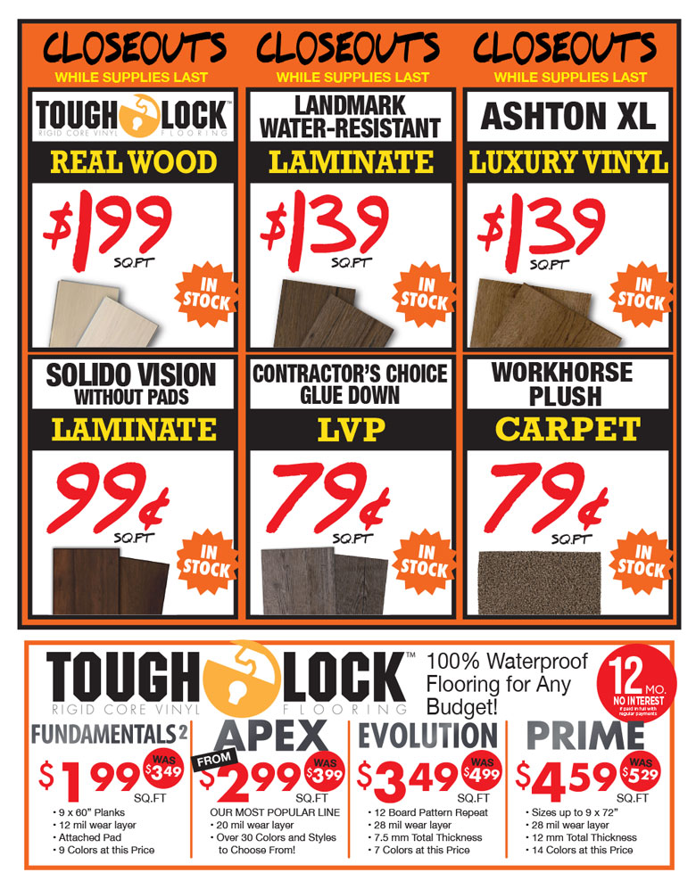 New Year New Floors Sale